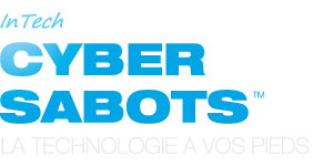 Intech Cyber-Sabots Logo with slogan technology at our feet